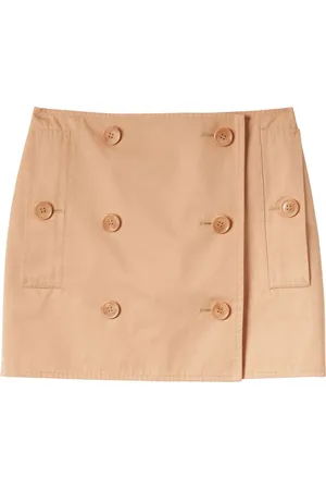 Burberry Trench cotton mini skirt