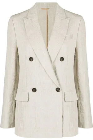 Brunello Cucinelli Prince of Wales check blazer