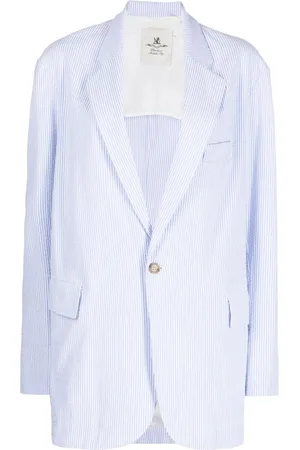 Denimist Pinstripe-pattern blazer