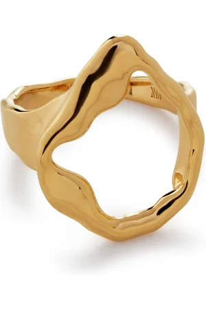 Monica Vinader Lagoon vermeil ring