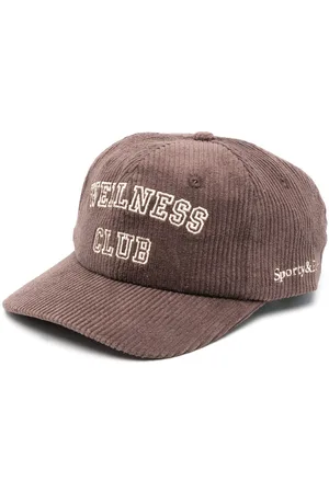 Sporty & Rich Embroidered-logo cotton cap