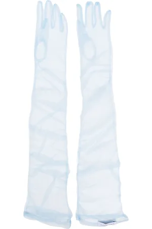 Ioana Ciolacu Sheer-finish gloves
