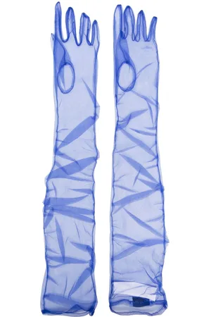Ioana Ciolacu Semi-sheer gloves