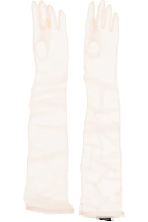Ioana Ciolacu Sheer-finish gloves
