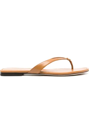 Tory Burch Classic leather flip flops
