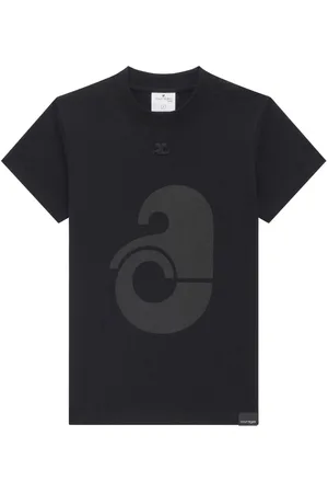 Courrèges Short-sleeve cotton T-shirt