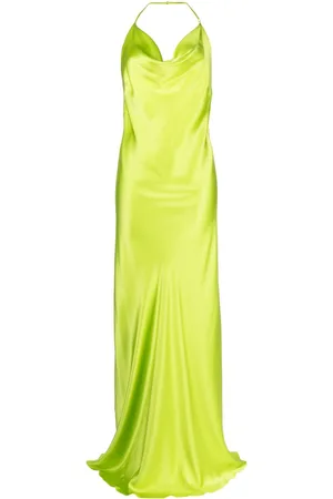 Michelle Mason Bias-cut silk gown