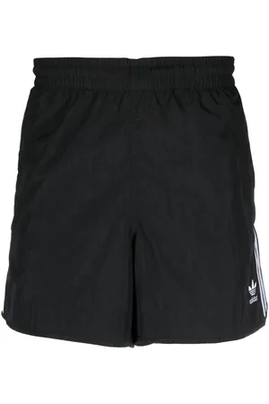 adidas Three-stripe running shorts