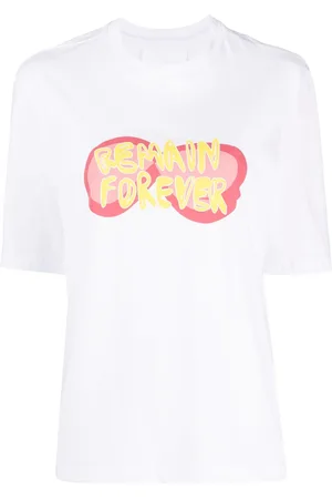 REMAIN Logo-print organic cotton T-shirt