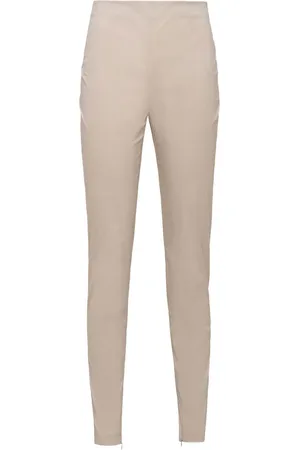Prada High-waisted slim-cut trousers