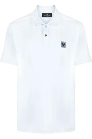 Belstaff Logo-detail cotton polo shirt