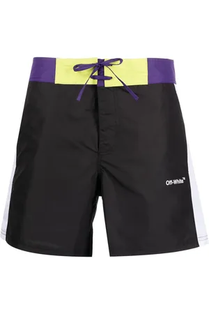 OFF-WHITE Arrows-print swim shorts