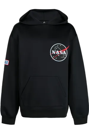 OAMC X Nasa patch long-sleeve hoodie
