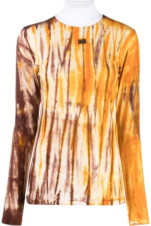 WALES BONNER Tie-dye cotton top