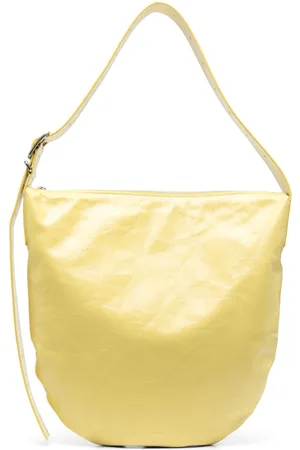 Jil Sander Polished-finish leather tote bag