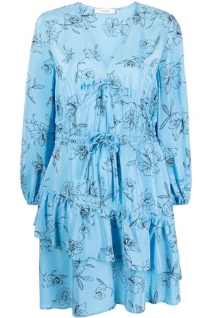 Ivy & Oak Floral-print flared dress