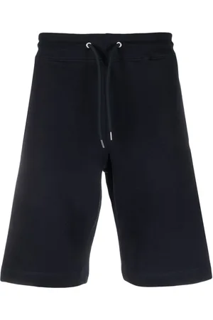 Paul Smith Zebra-patch organic-cotton track shorts