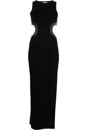 GALVAN Mirrored Luna bead-embellished dress