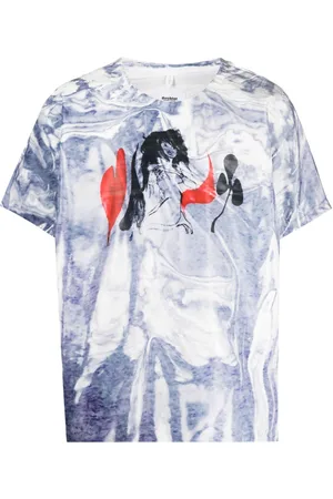 DOUBLET Graphic-print cotton T-shirt