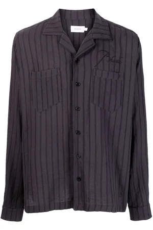 Rhude Striped cotton shirt