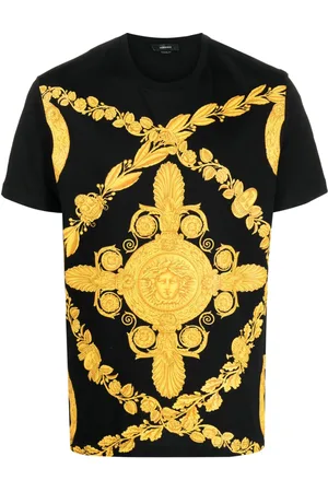 VERSACE Signature Greca-print T-shirt