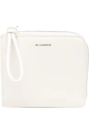Jil Sander Logo-stamp zip-up wallet