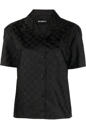 MISBHV Monogram-print short-sleeve shirt