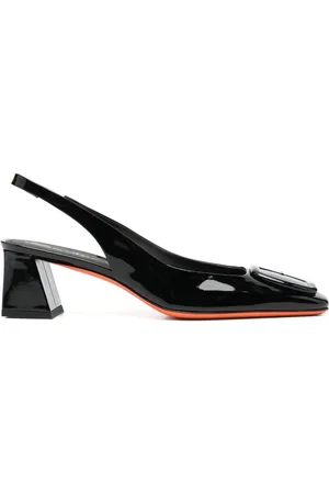 santoni Slingback 60mm strap pumps
