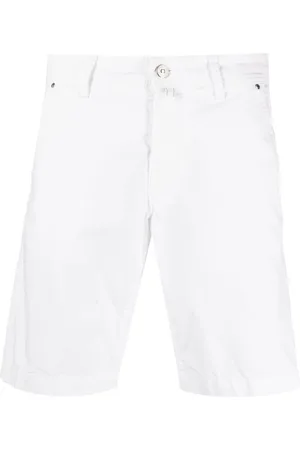 Jacob Cohen Logo-patch cotton shorts