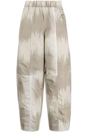 Ganni Curved shell trousers