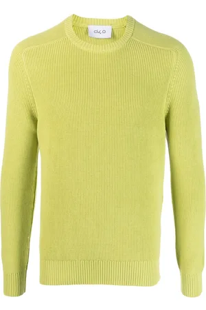 D4.0 Purl-knit cotton jumper