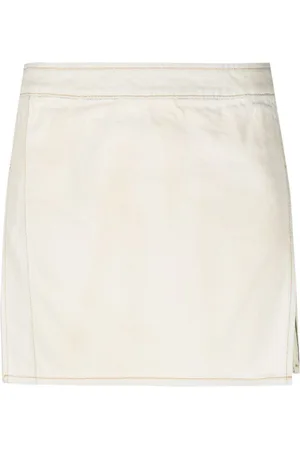 Palm Angels Bull denim miniskirt