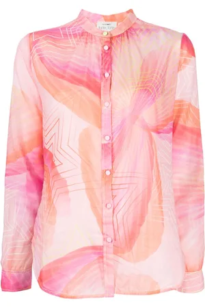 FORTE FORTE Star-print long-sleeve shirt