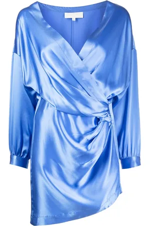 Michelle Mason Draped-detail mini dress