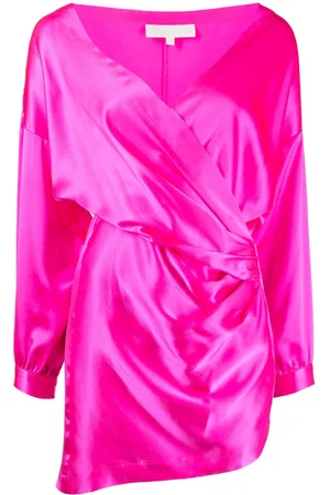 Michelle Mason Draped-detail mini dress