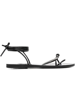 Ancient Greek Sandals Crystal-embellished Treli sandals