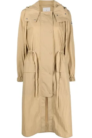 Moncler Drawstring-waist hooded coat