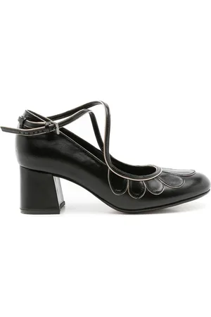 Sarah Chofakian Belis 50mm buckled pumps