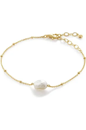 Monica Vinader Nura Tiny pearl bracelet