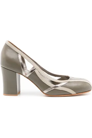 Sarah Chofakian Jubilee 55mm cut-out pumps