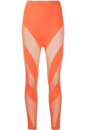 Philipp Plein Open-knit seamless leggings