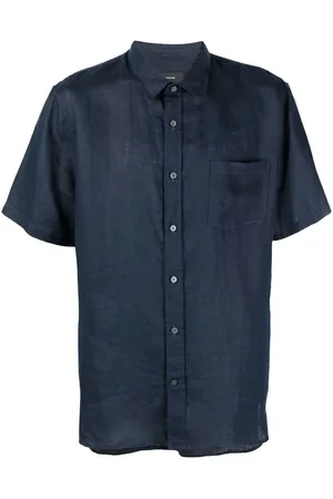 Vince Chest patch-pocket detail shirt