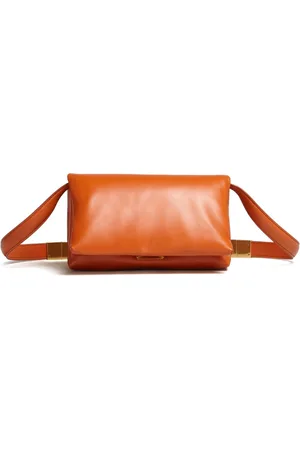 Marni Small Prisma leather shoulder bag