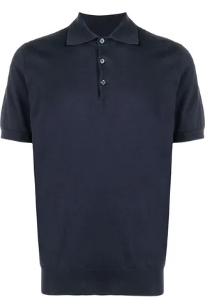 Brunello Cucinelli Fine knit short-sleeved polo shirt