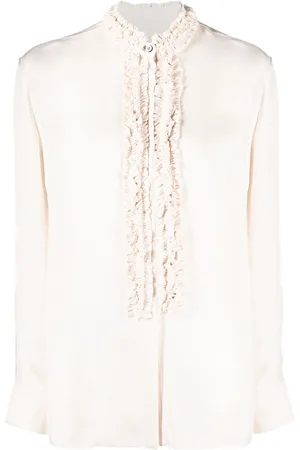 Jil Sander Ruffle-trim blouse