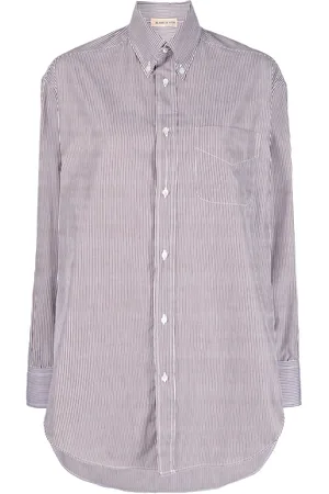 BLANCA Striped oversized shirt