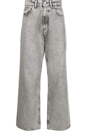 OUR LEGACY Cotton straight-leg jeans