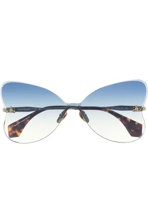 Vivienne Westwood Butterfly-frame gradient sunglasses
