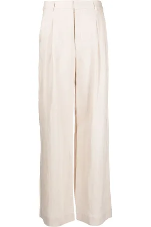 Gestuz Four-pocket pleated palazzo pants