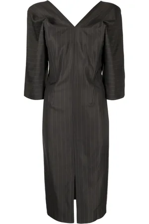 Litkovskaya Striped wool-silk dress